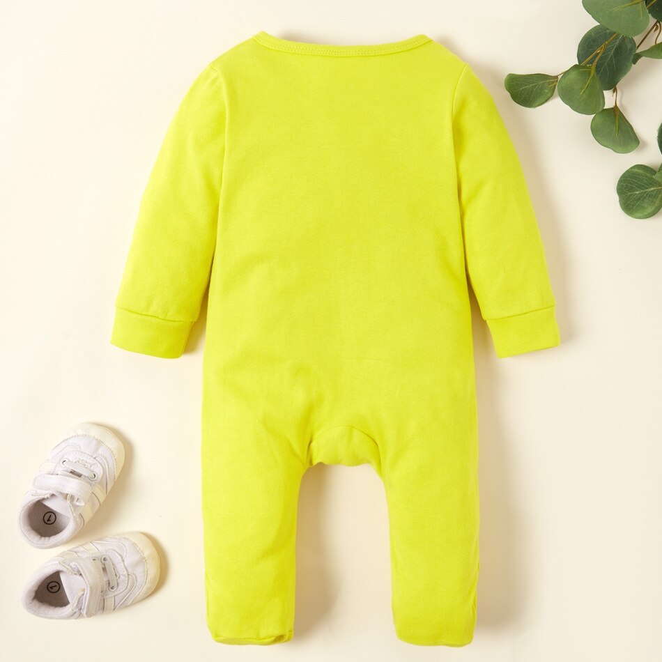 Solid Color Infant Jumpsuits