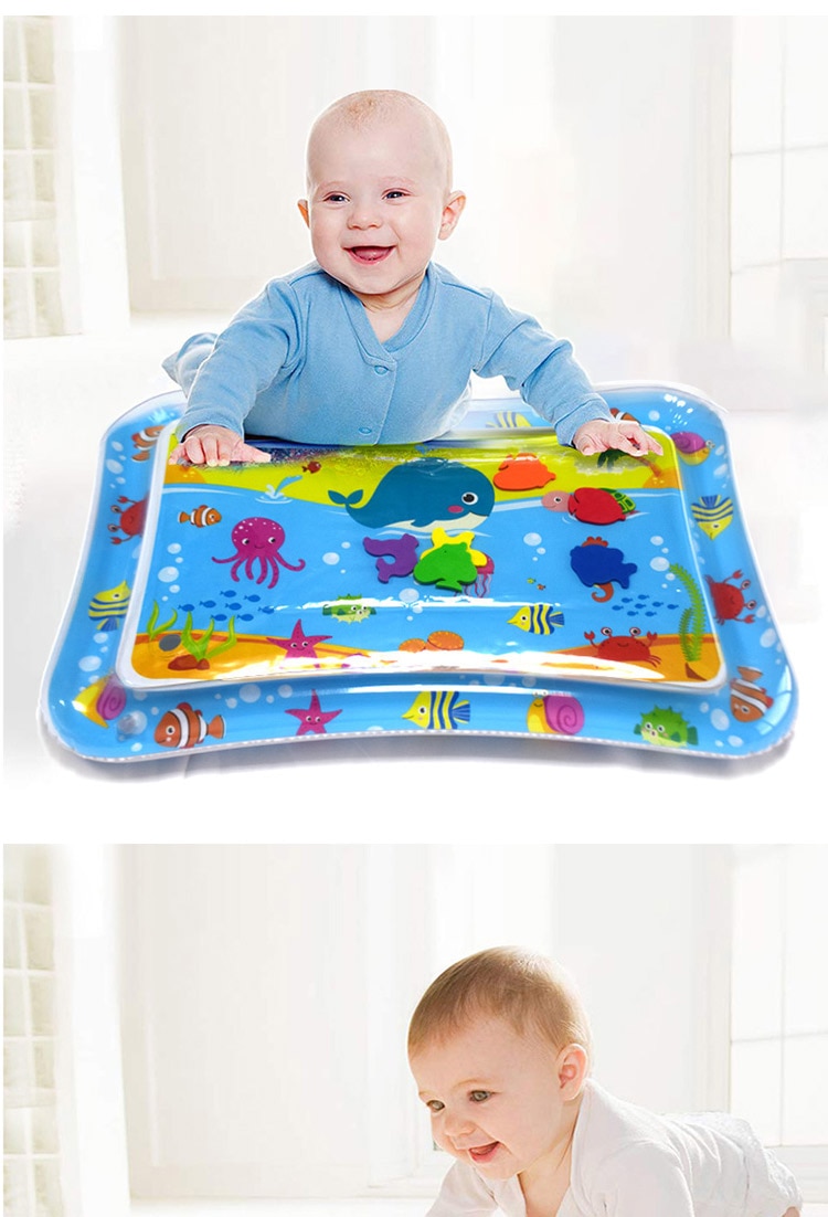 Baby Water Mat Inflatable Cushion Infant Toddler Water Play Mat for Children Early Education Developing Summer Toy dropshipping