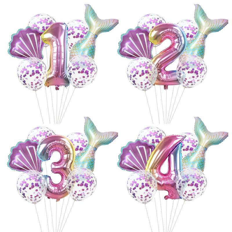 Little Mermaid Party Balloons