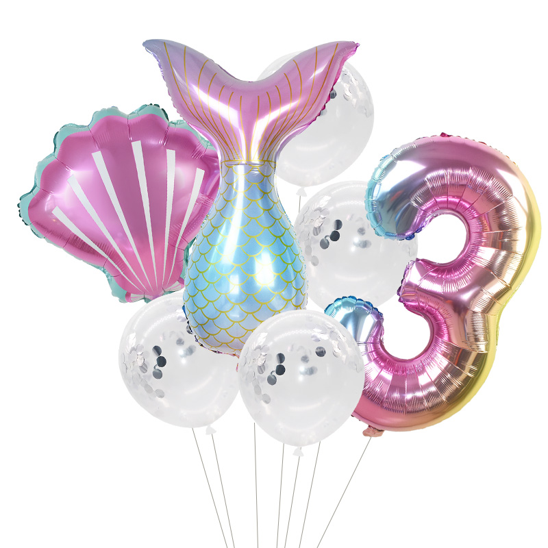 Little Mermaid Party Balloons
